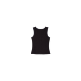 [UPDRAFT]SLEEVELESS COTTON T-SHIRT BLACK
