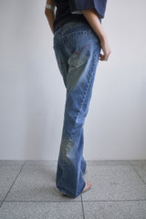 26SS★ TWISTED BOOTS CUT DENIM JEANS