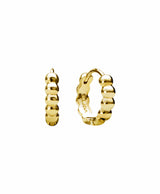 [925 silver] Deux.silver.212 / bille earring (gold)