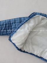 Bobby Checkered Cropped Padded Jacket