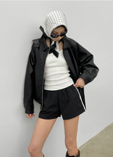 [MADE] Elfu Line Banding Short Pants