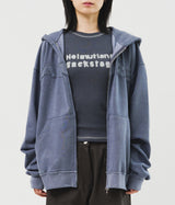 Pigment Applique Hooded Zip Up (3color)