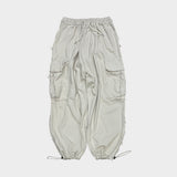 grunge wide cargo pants_lightbeige