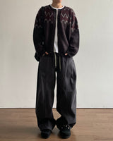 Volume Rivet Cotton Pants