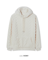 24FW New Cable Wool Hood