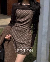 MADE. Limie check dress