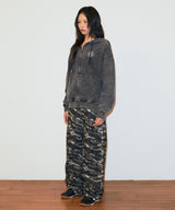 TIGER CAMO WIDE PANTS