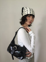 トニービッグバックル ショルダーバッグ (4color)