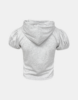 Cuddly Puff Hoodie Zip-up