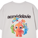 25SS CLAY ALIEN SHORT SLEEVE T-SHIRT LIGHT GREY