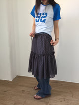 Glass Dot Frill Skirt (2color)
