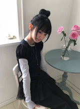 ナティンテンセルパフシャーリングショートスリーブTシャツ