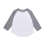 Cozy Mellow Charm Raglan Top_Gray