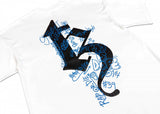 TZ グラフィティオーバーサイズTシャツ -WHITE