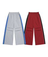Parachute Wide Nylon Pants - 2COLOR
