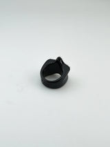  [Formica] Star Stud ring (Black) 
