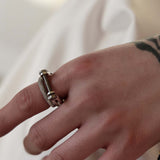 SS-volt line reversible volt clamp ring