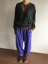 Tie Stripe Long Sleeve (2color)