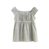 Arielle Floral Babydoll Blouse