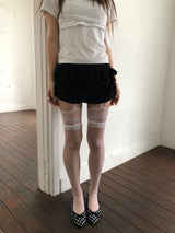 レースガーターストッキング