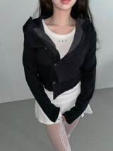 shirring hood cd (2 color)