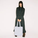 Twister Quilt Tote Bag - Light Blue