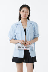 TWILL FADED SHIRT_LIGHT BLUE