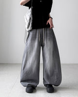 Bagger Gray Balloon Denim