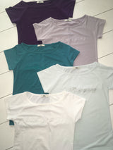 Nuol Embroidered Short Sleeve T-Shirt