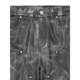 CONTINENTAL C.WORK PANTS-DUSTY BLACK