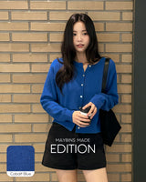 [MADE] ポッキーラウンドニットカーディガン