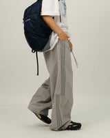 RU Track Nylon Curved Banding Pants