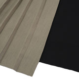 layered pleats skirt