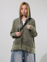 (UNISEX) マルチポケットヴィンテージクロスバッグ