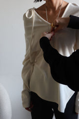 SLIT OFF TOP_IVORY