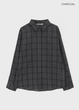 [MADE] Aire Loose Fit Check Shirt