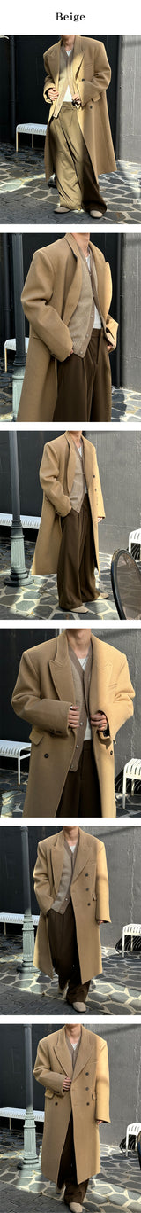 [F/W] Max double wool long coat(3color)