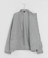 [unisex] カンボフウォッシュ加工オーバーボンバージャケット