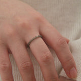 クリスタルリング / [CCNMADE] Crystal DoongGool Ring (8color)