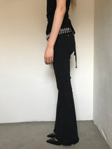 NUDI LOW BLACK BOOTCUT