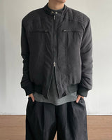 Biker Bomber Padding Jacket
