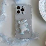 [made]happy snowy day ver resin phone case 