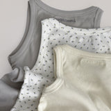 [prts made] plan ribbed sleeveless top (6colors)