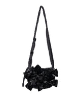 Knotted Micro Padding Bag (Glossy-Black)