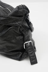 Brim crack leather 2-way bag