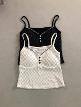 Dot Cap Tank Top