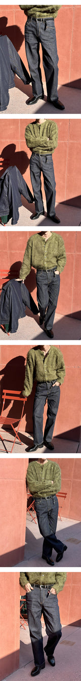 [4SEASON] ローレギュラーデニムパンツ(S-XL)