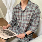 Seersucker Check Shirt