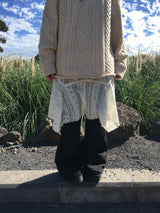 ノートケーブルニット