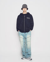 25FW BASIC LOGO BUCKET HAT CHARCOAL